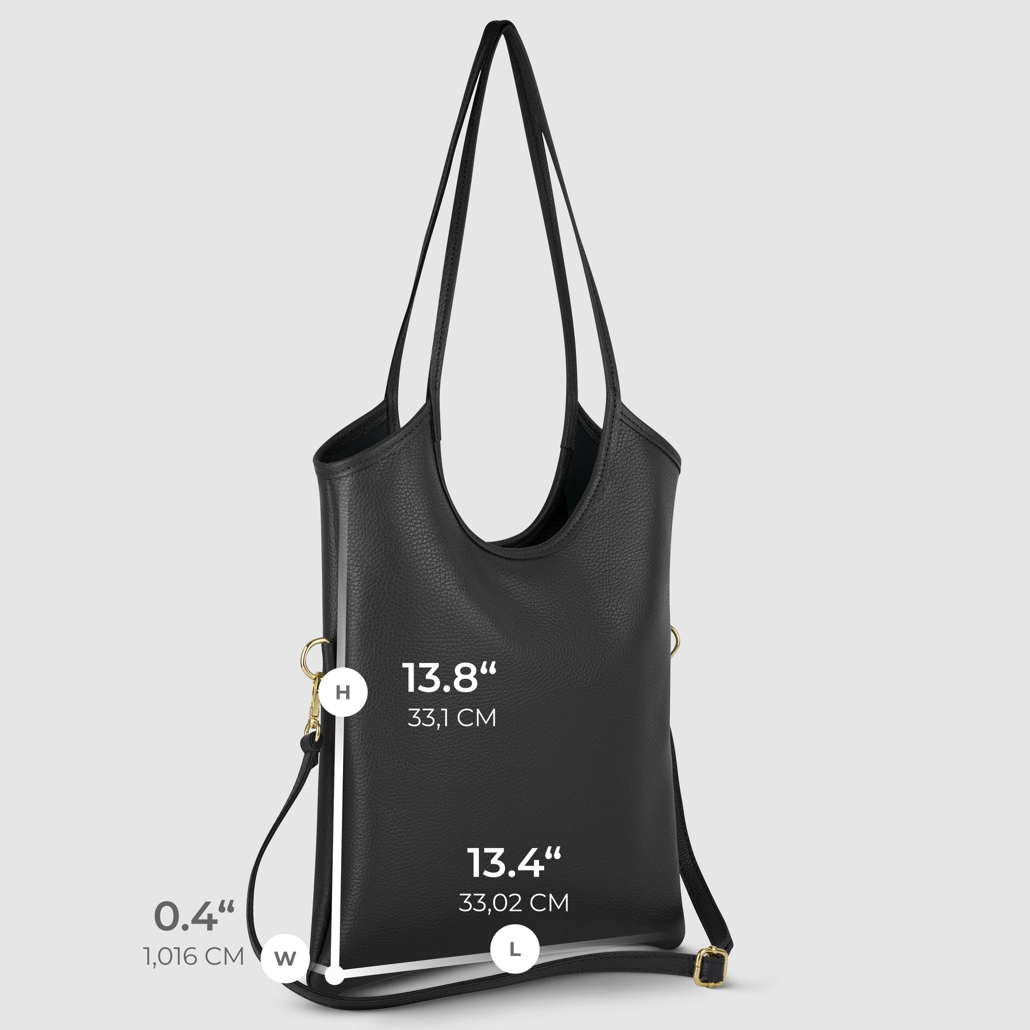 Calf Leather Tote Bag