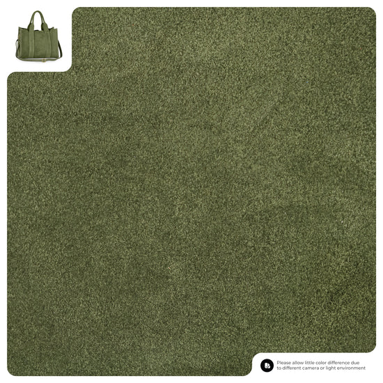 Suede Leather Tote Bag