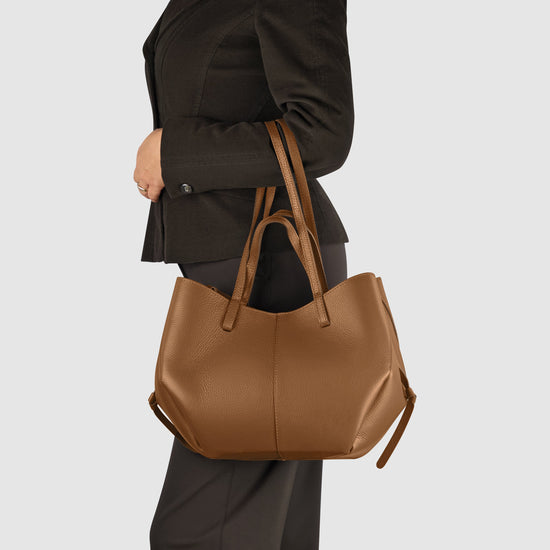 Calf Leather Tote Bag