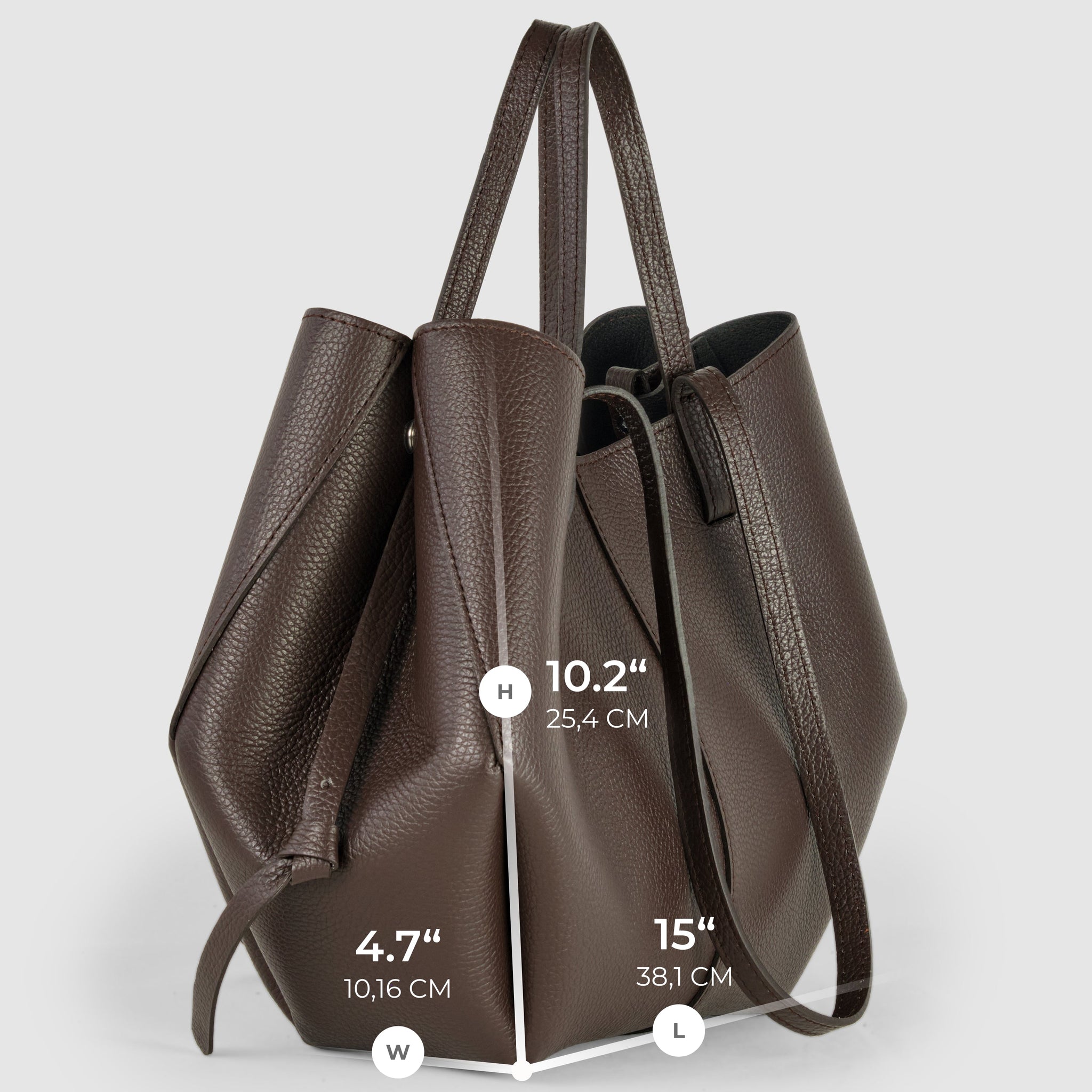 Calf Leather Tote Bag
