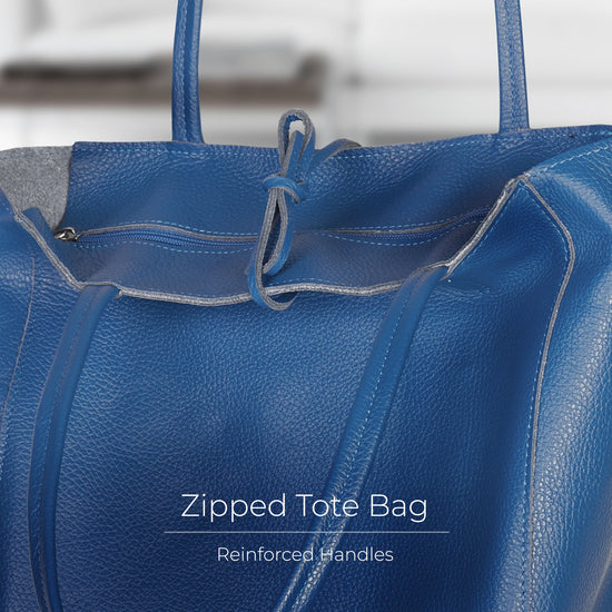 Calf Leather Tote Bag