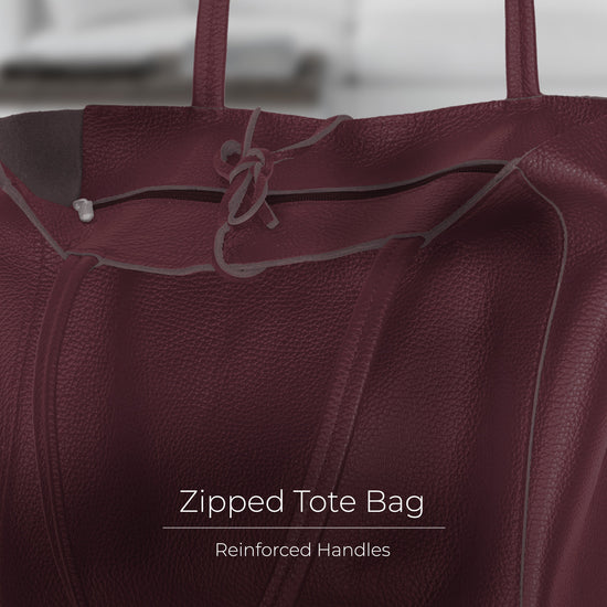 Calf Leather Tote Bag