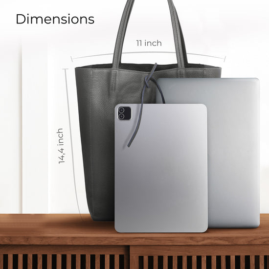 Calf Leather Tote Bag