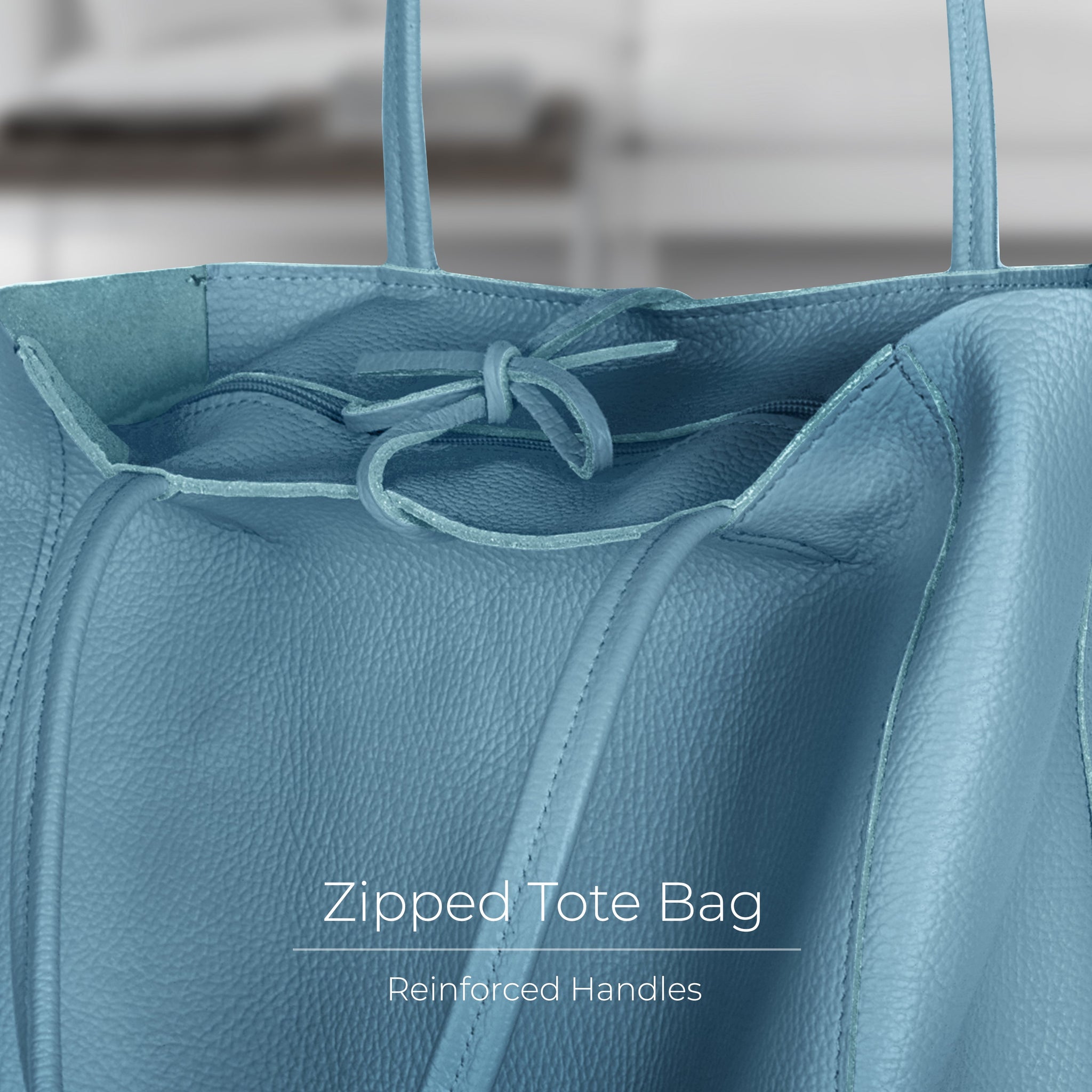 Calf Leather Tote Bag