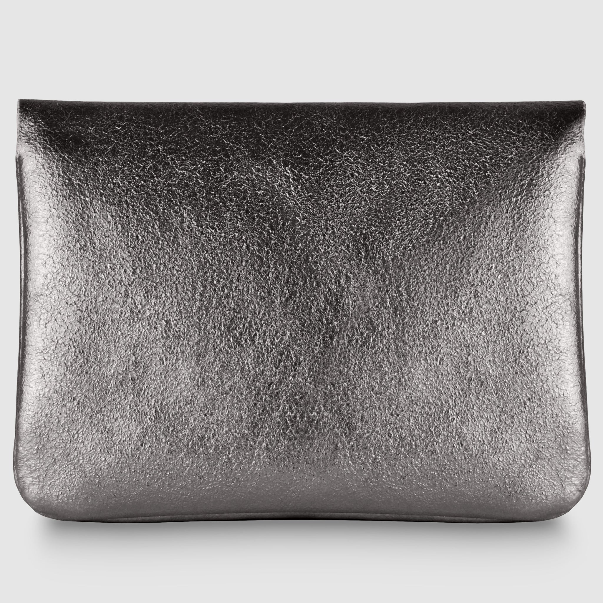 Metallic Suede Leather Wallet