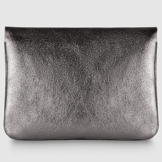 Metallic Suede Leather Wallet