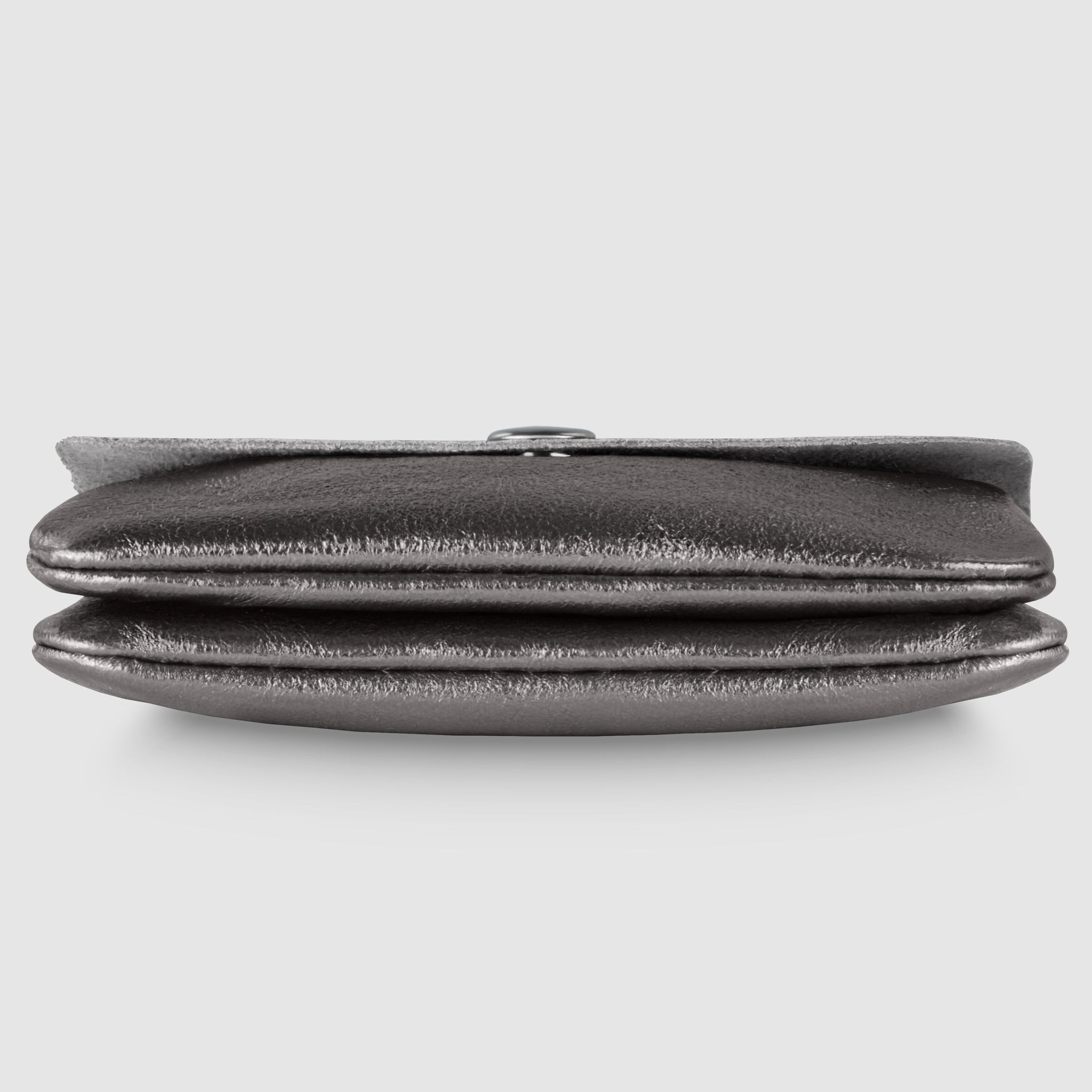 Metallic Suede Leather Wallet