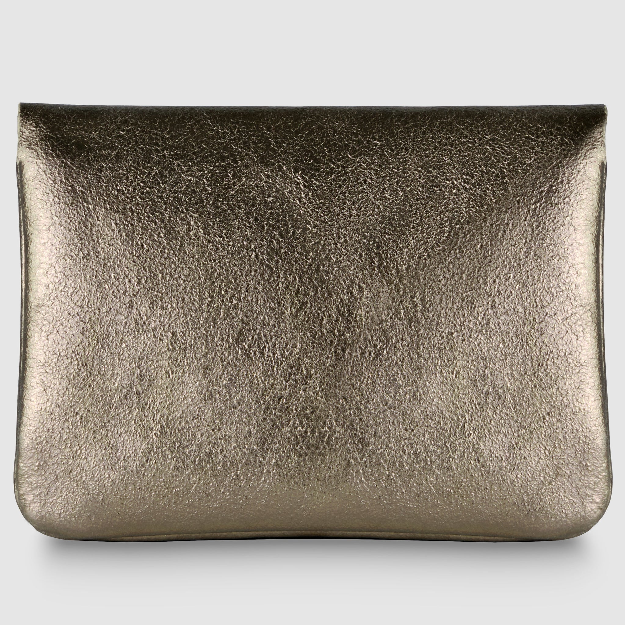 Metallic Suede Leather Wallet