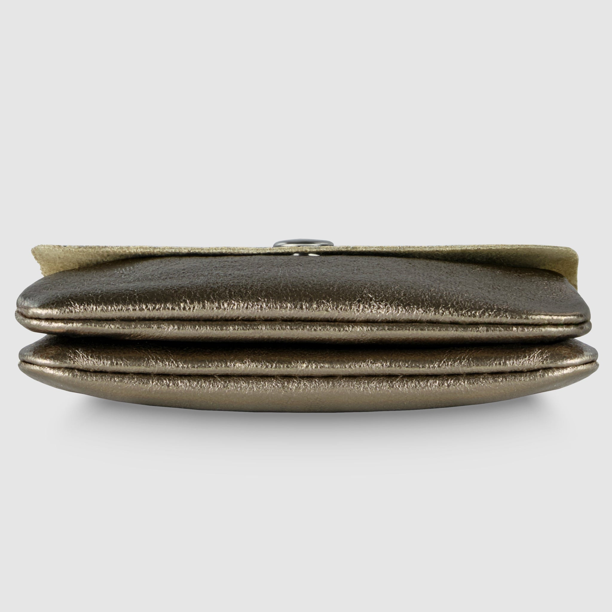 Metallic Suede Leather Wallet