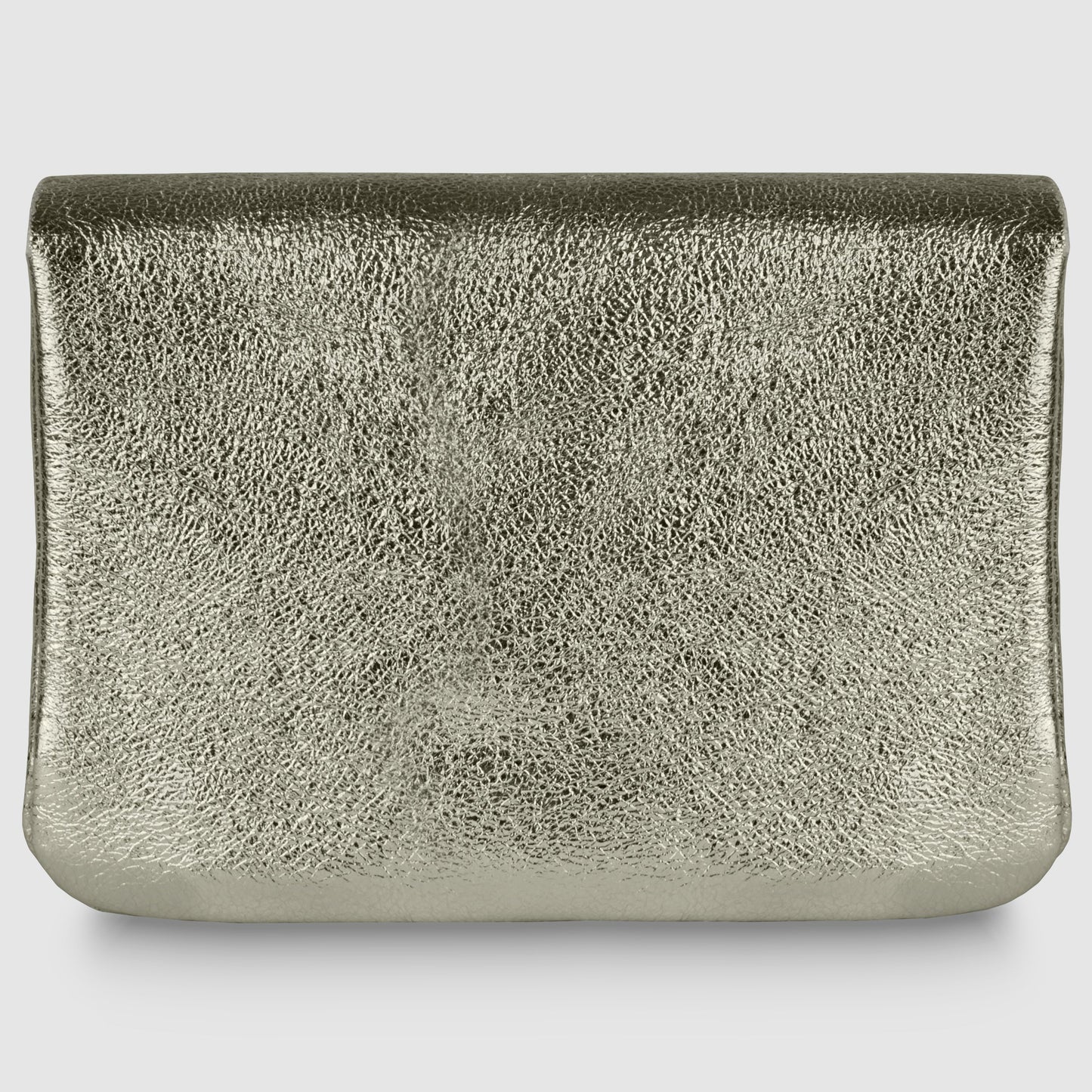 Metallic Suede Leather Wallet