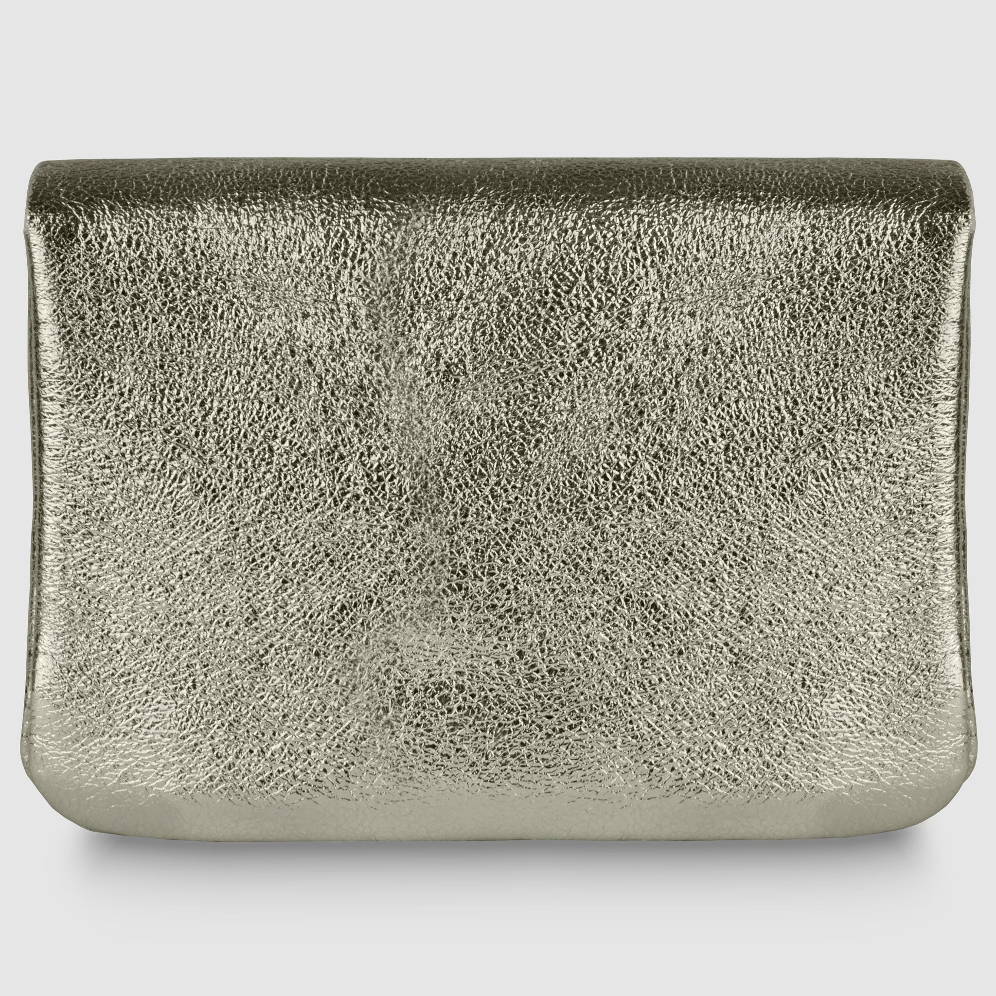 Metallic Suede Leather Wallet