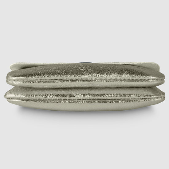 Metallic Suede Leather Wallet