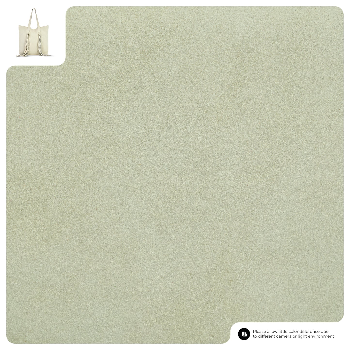 Suede Leather Tote Bag