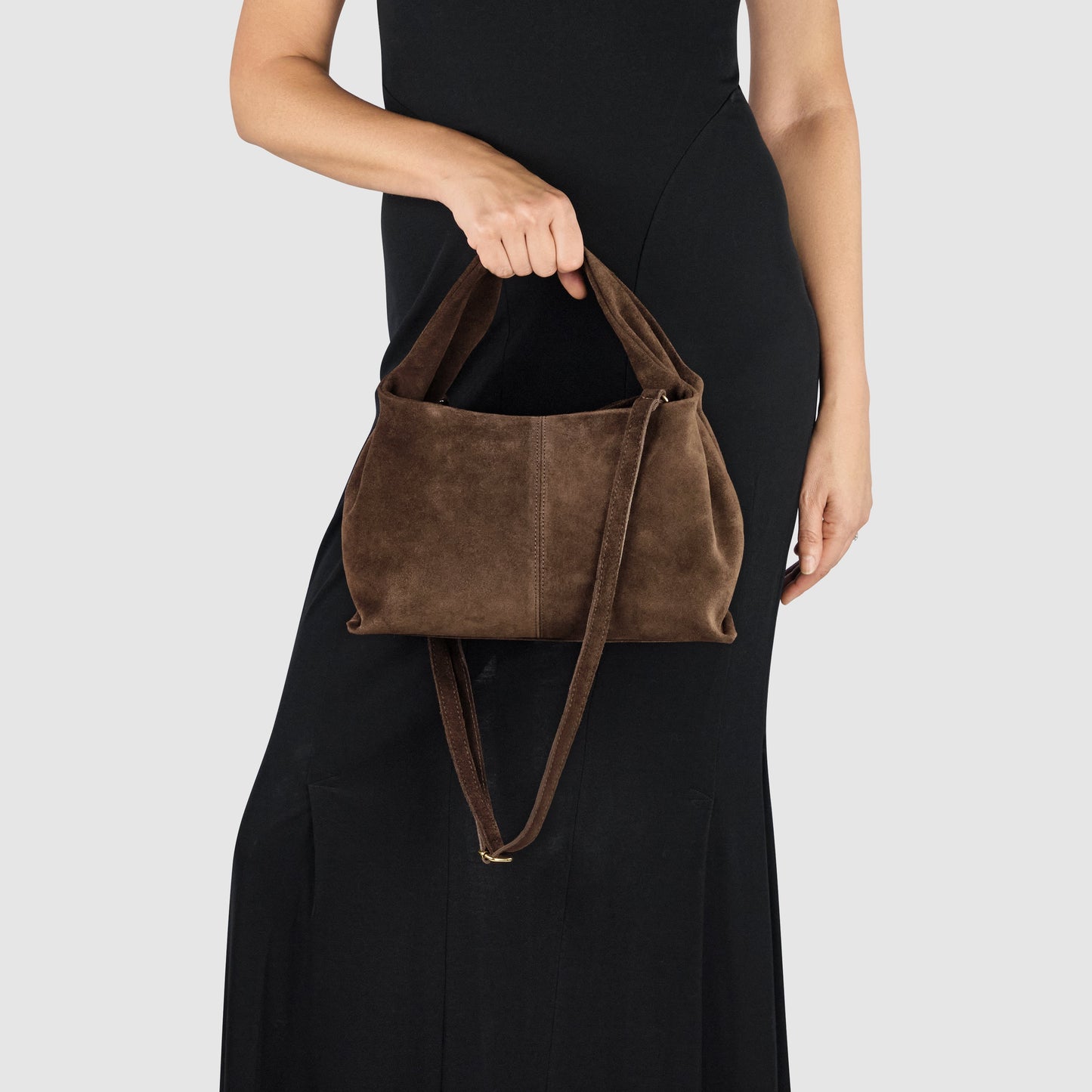 Suede Leather Shoulder Bag