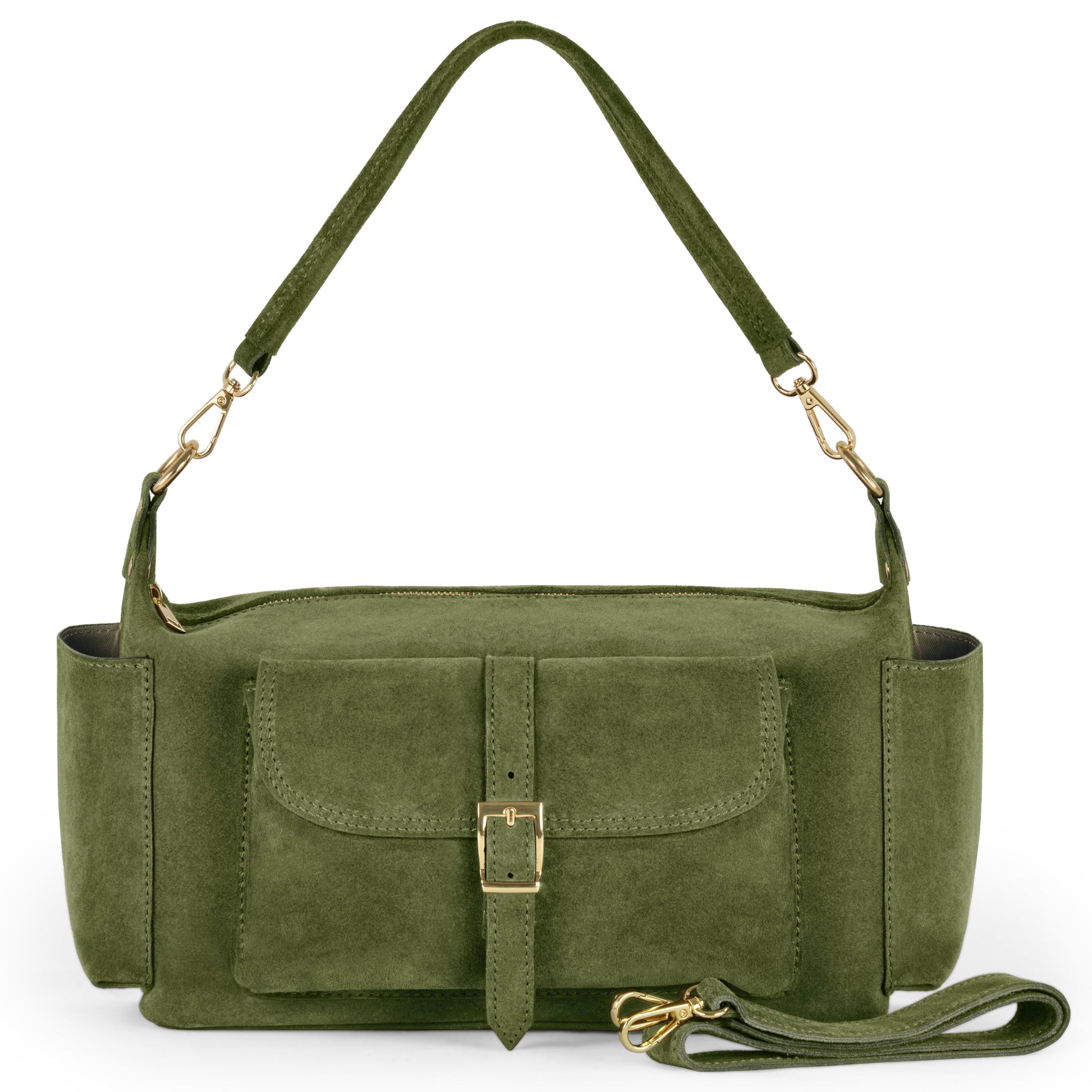 Suede Leather Shoulder Bag