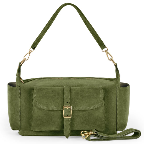 Suede Leather Shoulder Bag