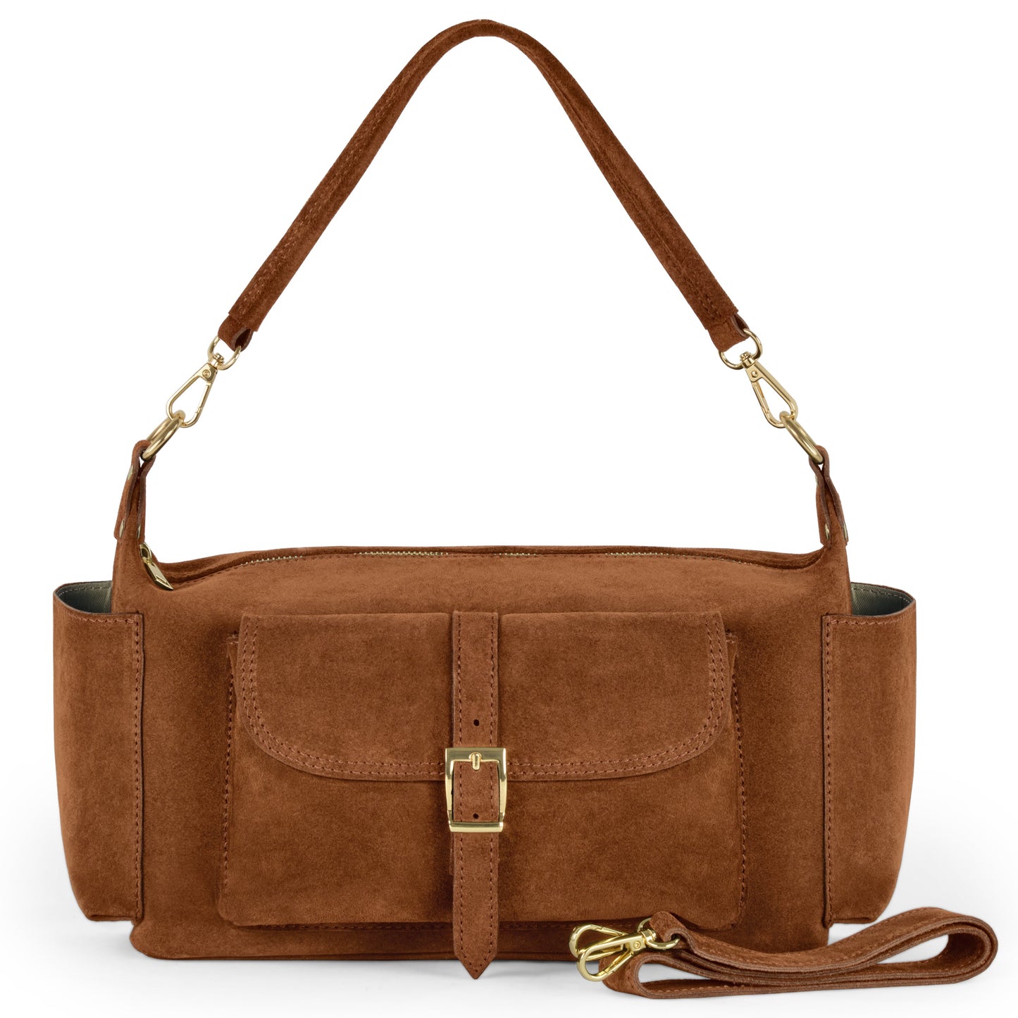 Suede Leather Shoulder Bag