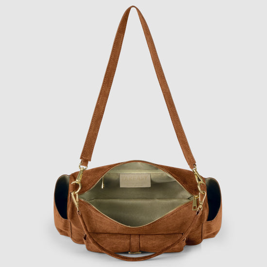 Suede Leather Shoulder Bag