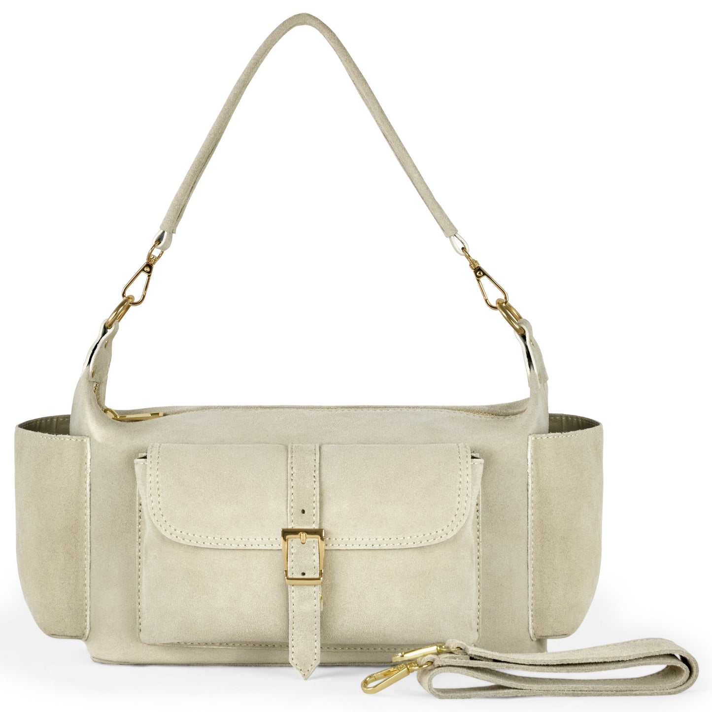 Suede Leather Shoulder Bag