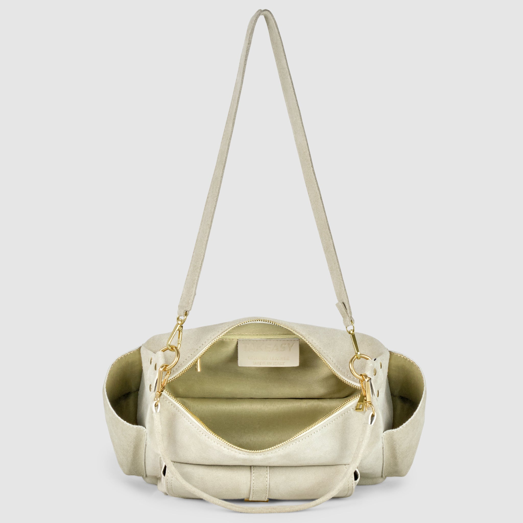 Suede Leather Shoulder Bag