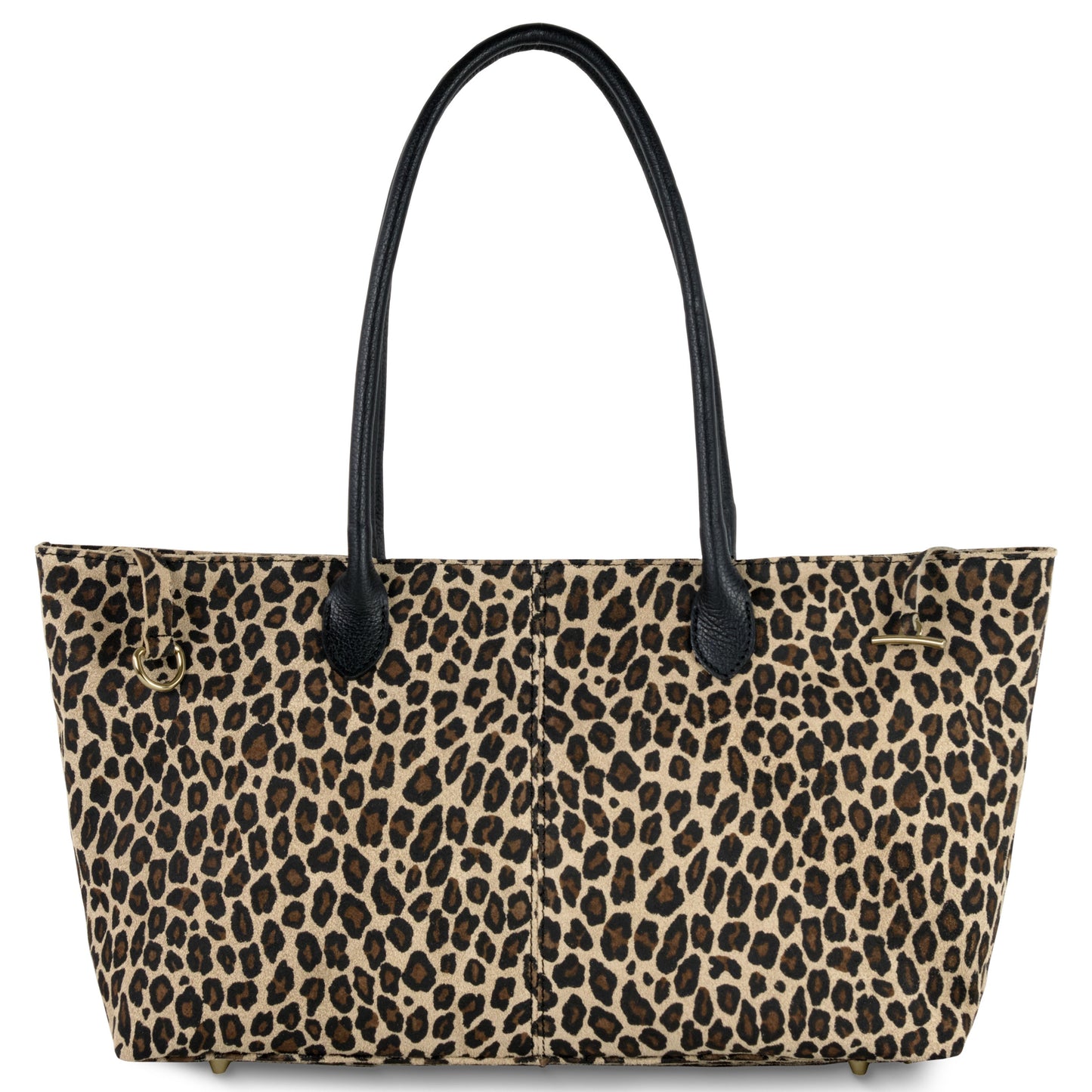 Suede Leather Satchel Bag