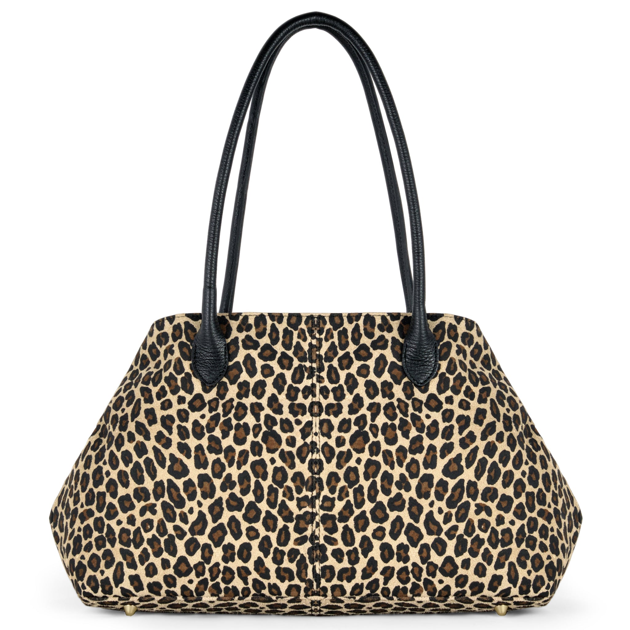 Suede Leather Satchel Bag