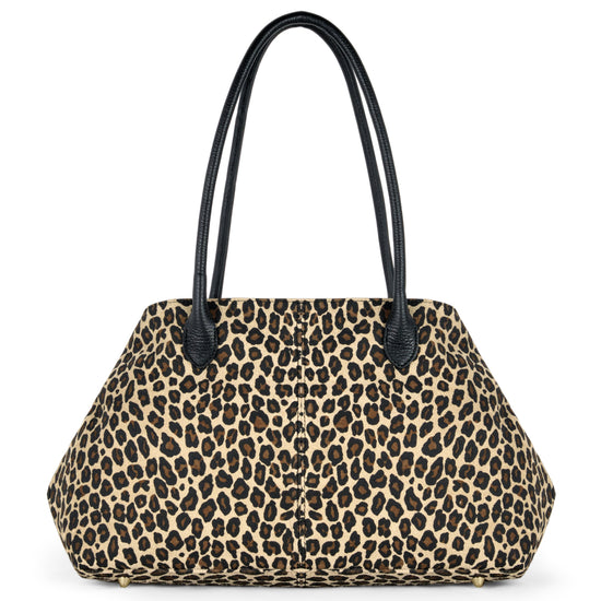 Suede Leather Satchel Bag