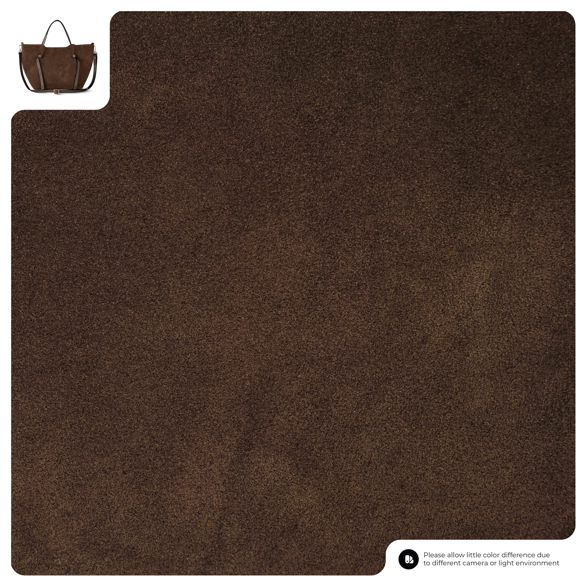 Italian Genuine Suede Tote Bag 292730