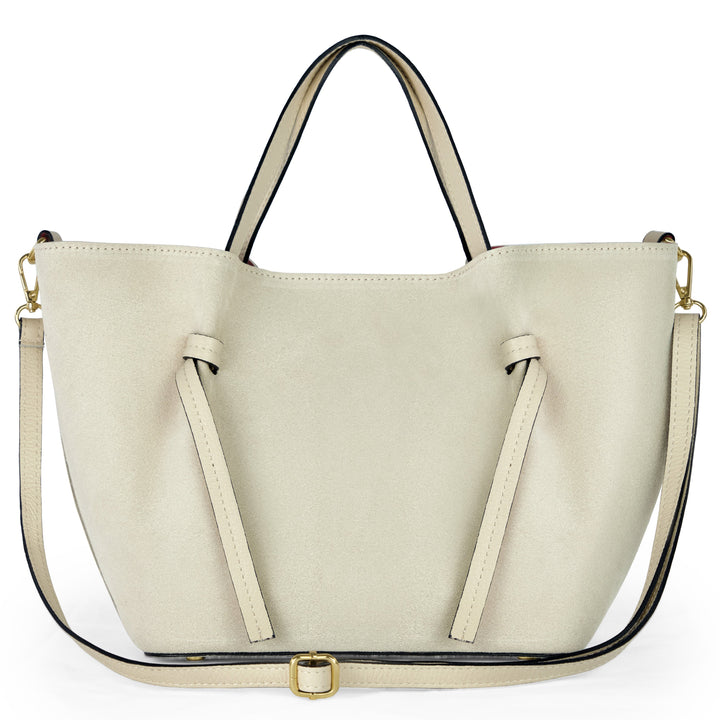Italian Genuine Suede Tote Bag 292730