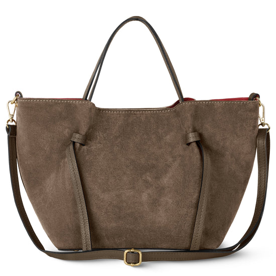 Italian Genuine Suede Tote Bag 292730