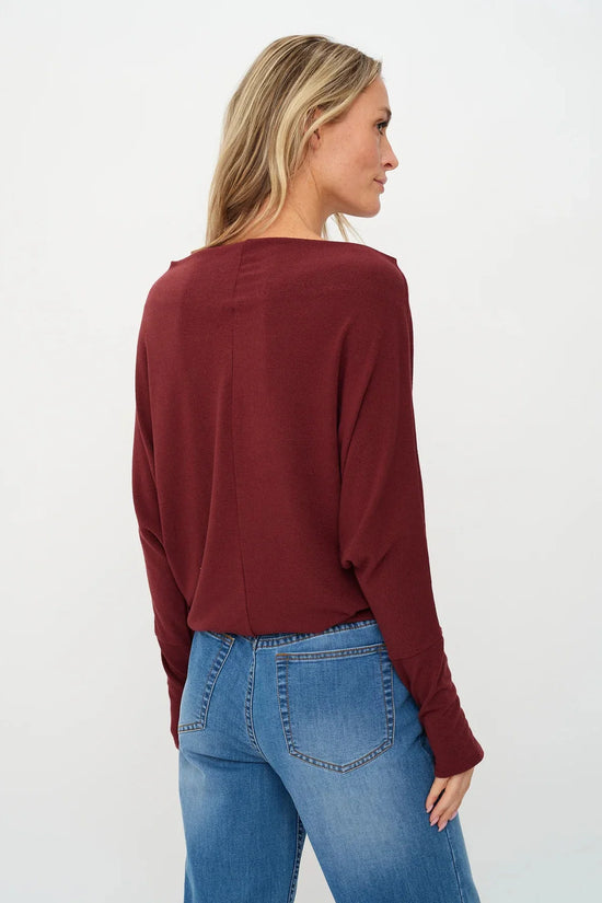 SIX FIFTY | The Anywhere Top – Burgundy
