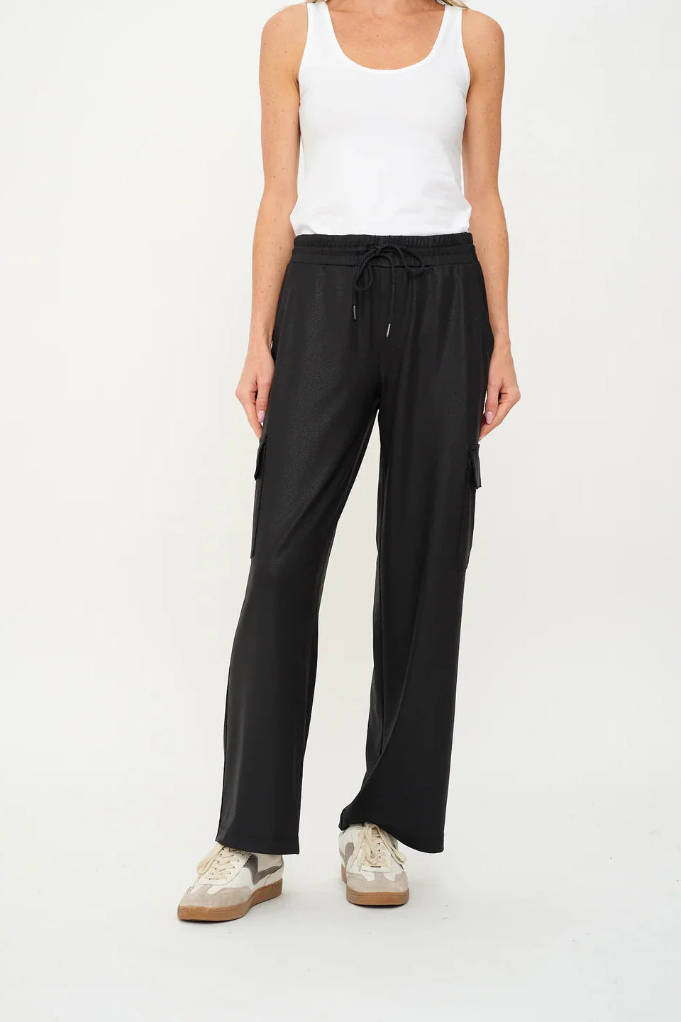 SIX FIFTY | Headliner Coated Cargo Pant – Black