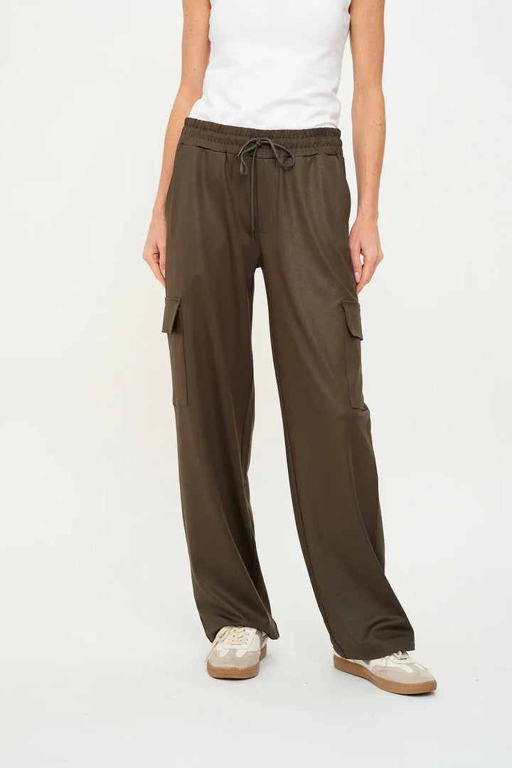 SIX FIFTY | Headliner Coated Cargo Pant – Olive